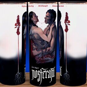 Nosferatu Ellen Hutter and Count Orlok Cup Mug Tumbler